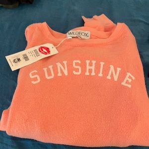 Wildfox XS sweatshirt new with Tag